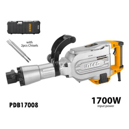 Marteau piqueur 1700w 2burins ingco